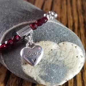 Brighton Red Love Valentines bracelet